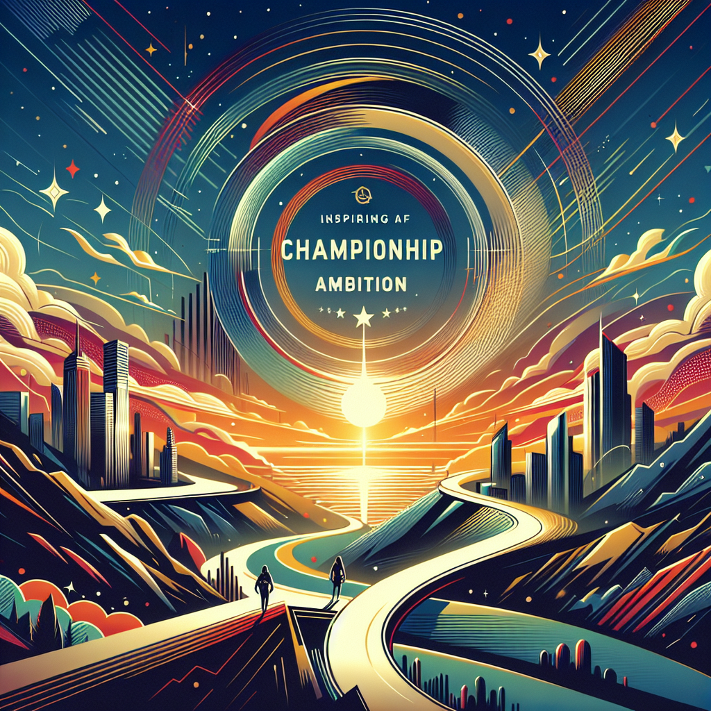 Best quotes about Championship Ambition Sequence