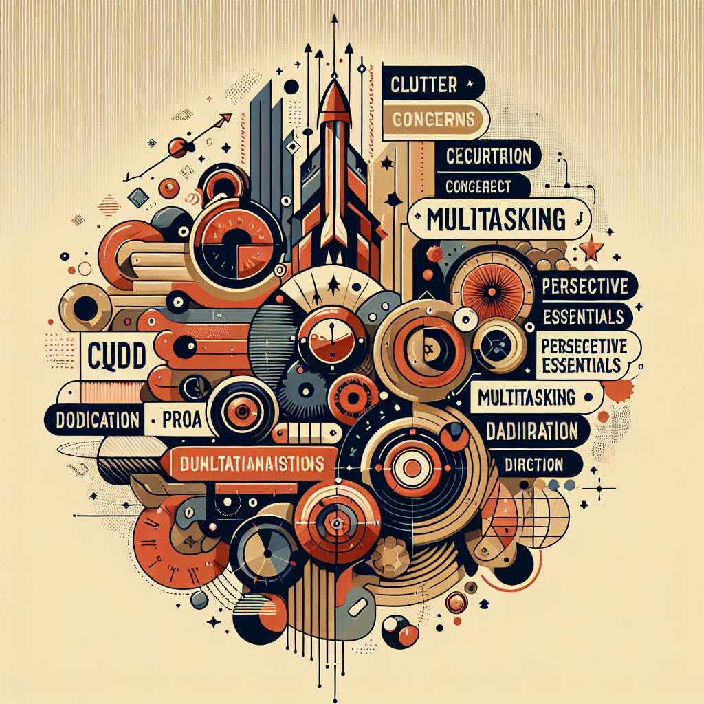 Best quotes about Clutter Concerns Packing Essentials Multitasking Perspective Program Dedication Direction Assurance