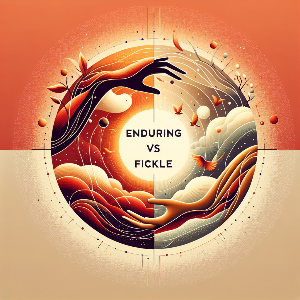 Best quotes about Enduring Vs Fickle Bonds